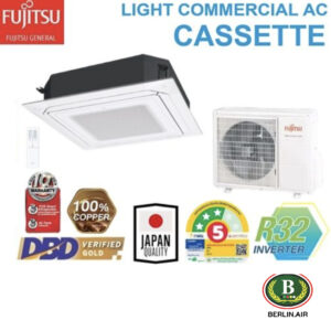 แอร์ Fujitsu สี่ทิศทางอินเวอร์เตอร์ (INVERTER Cassette Type) เบอร์ 5 น้ำยา R32 ขนาด 22,000BTU-48,000BTU