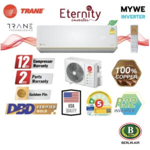 แอร์ Trane ติดผนังอินเวอร์เตอร์ (INVERTER Wall Type) เบอร์ 5 น้ำยา R32 รุ่น Eternity MYWE ขนาด 9,400BTU-24,100BTU