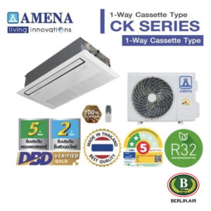แอร์ Amena 1 ทิศทาง (1 Way Cassette Type) เบอร์ 5 น้ำยา R32 รุ่น CK-B ขนาด 13,000BTU-60,000BTU